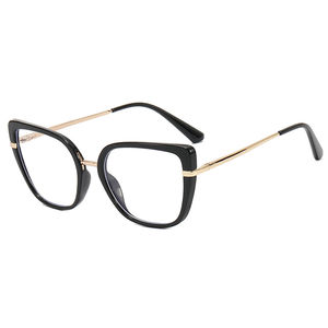 El Marco <span class=keywords><strong>de</strong></span> las <span class=keywords><strong>gafas</strong></span> <span class=keywords><strong>de</strong></span> las mujeres <span class=keywords><strong>de</strong></span> la nueva tendencia está hecho <span class=keywords><strong>de</strong></span> aleación <span class=keywords><strong>de</strong></span> gran tamaño multicolor <span class=keywords><strong>de</strong></span> luz azul TR90 2025 - Product Image 1