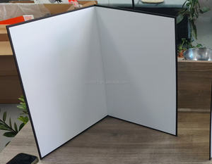 Papier photographique de <span class=keywords><strong>fond</strong></span> A3, <span class=keywords><strong>carton</strong></span> réfléchissant pliable A3 (blanc + noir + argent) - Product Image 2