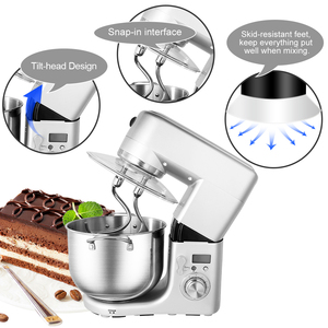 10L Electric <b>Stand</b> Mixer Kitchen Equipment <b>For</b> Baking <b>Cakes</b> And Pizza Direct <b>Sales</b> From Manufacturer - Product Image 3