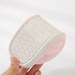 Autunno inverno comode pantofole <span class=keywords><strong>morbide</strong></span> da donna tacco alto imitazione pelliccia di coniglio spesse pavimenti in legno di EVA scarpe in <span class=keywords><strong>gomma</strong></span>-commercio all'ingrosso - Product Image 4