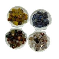 Bulk Polished Quartz Natural Halbe del stein Handwerk Heilung Tumbled Stones Kristalls chmuck aus Kies & Schotter