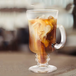 Vaso de Vidrio Estilo Nórdico Irlandés para Café Latte, Batidos y Helados, para Bebidas de Postre, Venta al Por Mayor - Product Image 2