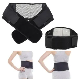 Tourmaline taille orthèse ceinture de soutien bande auto-chauffant bas du dos prend en charge la thérapie magnétique taille lombaire Bandage dos taille ceinture