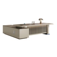 Bureau d'ordinateur individuel pour chef de studio, directeur exécutif, en bois, personnalisable, moderne, simple, durable, facile à assembler