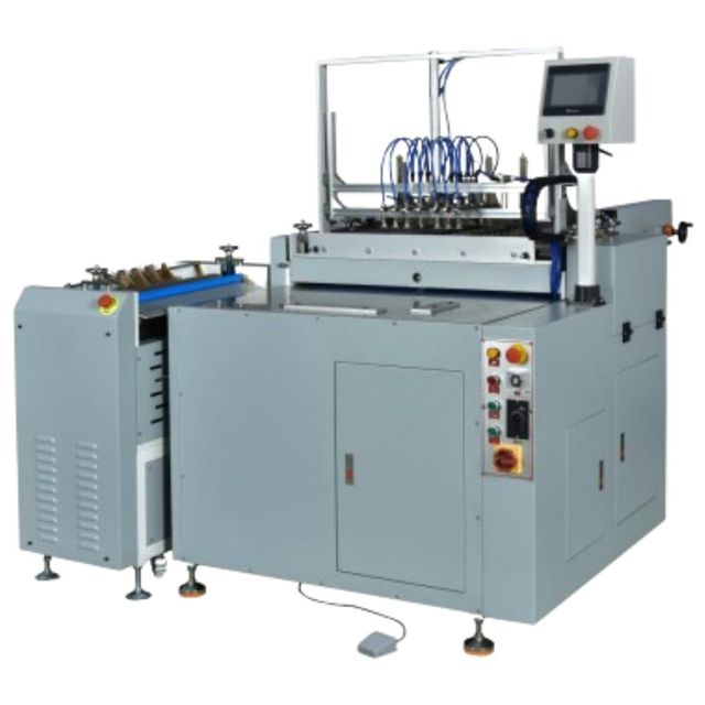 PRY-800S Semi Automatic Notebook Hardcover Case Maker Machine with Engine & Motor 380V 6700W 6 Pcs/min 750x450mm Max Size