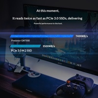 Ordinateur portable Acer Predator GM77000, SSD M2 NVMe compatible pour jeux sur ordinateur de bureau