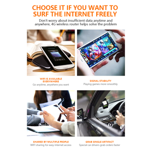 เราเตอร์พกพา A51 สำหรับรถยนต์ ฮอตสปอต MiFi 2.4GHZ รองรับ 4G 5G Lte พ็อกเก็ตไวไฟ ช่องใส่ซิมการ์ด ไร้สาย ปลดล็อคแล้ว แบตเตอรี่ 3000mAh ความเร็ว 300Mbps - Product Image 3