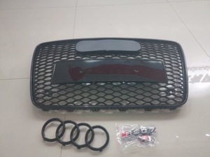 <span class=keywords><strong>Calandre</strong></span> en matériau ABS, pare-chocs avant, Style <span class=keywords><strong>RS</strong></span>, pour <span class=keywords><strong>Audi</strong></span> Q7 2005 — 2015 - Product Image 2