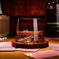Luxe Mount Fuji Design Borosilicaatglas Shot Glas Clear Drink Wijn Glas Cup Whisky Rocks Tuimelaar Bar Spirit Glazen