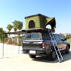 Carpa de techo rígida para vehículos de camping al aire libre, compatible con Great Wall Poer, Dmax, Ram 1500. - Product Image 5