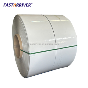 0.027 bobine en aluminium colorée par blanc de 11.75 bobines en aluminium enduites <span class=keywords><strong>pour</strong></span> la gouttière - Product Image 1