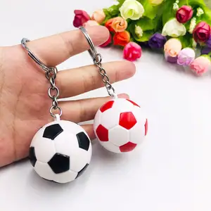 football keychain for boys Sports Ball Keychain for Party Gift soccer key ring for men