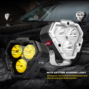 ไฟ LED รูปสามเหลี่ยม NUYEER ขนาด 5 นิ้ว สำหรับเรือ ไฟ LED เสริมสำหรับเรือ ไฟ LED สำหรับเรือ รถ ATV รถ SUV รถ UTV รถบรรทุก - Product Image 5