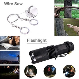 Ajoteqpt <span class=keywords><strong>Mini</strong></span> Không Thấm Nước Trọng Lượng Nhẹ Túi Hoàn Chỉnh Đa Mục Đích <span class=keywords><strong>Survival</strong></span> Kit Cho Đường Gia Đình Hoang Dã - Product Image 3