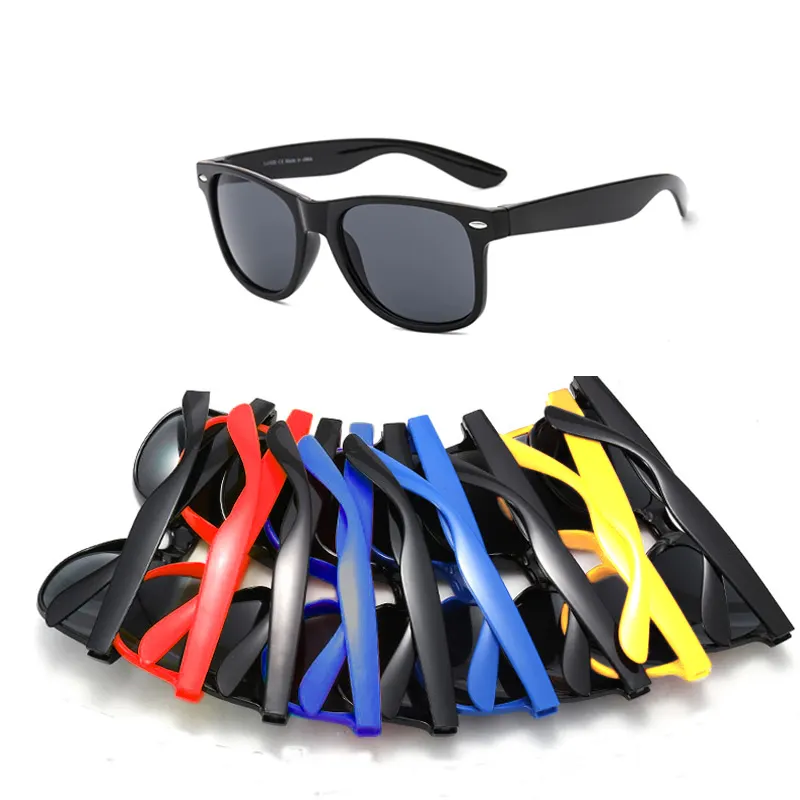 Óculos de sol de plástico reciclado, óculos de sol de plástico com lentes de sol personalizadas, 2023