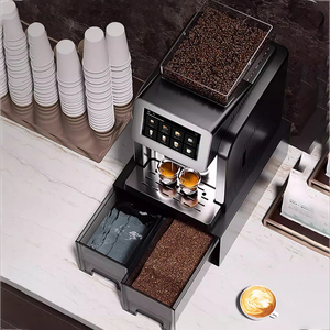 เครื่องชงกาแฟเอสเพรสโซ คาปูชิโน ลาเต้ อัตโนมัติเต็มรูปแบบ สำหรับธุรกิจ หน้าจอสัมผัส 7 นิ้ว - Product Image 6