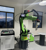 Kits de robotique rapide, bras de robot de soudage laser industriel à 6 axes, machine de soudage TIG MIG, robot articulé avec torche de soudage