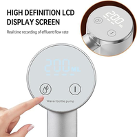 Dispensador de agua plegable portátil Dispensador de agua automático eléctrico de 5 galones para exteriores