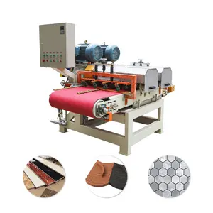HOYUN Machinery Automático Multi hoja de sierra húmeda falda mosaico continuo cortador de azulejos porcelana cerámica cortadora de azulejos