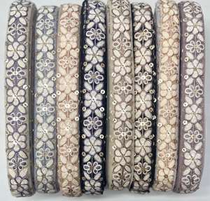 Tissu de dentelle de conception spéciale tissu de dentelle de robe de luxe femmes soudanaises vente en gros durable utilisant de la dentelle française de coton à bas prix - Product Image 1