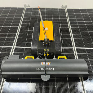 LUYU Control remoto automático Paneles <span class=keywords><strong>solares</strong></span> fotovoltaicos Lavadora <span class=keywords><strong>Robot</strong></span> de <span class=keywords><strong>limpieza</strong></span> Equipo Placa de hierro galvanizado - Product Image 2