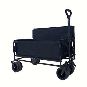 Chariot pliable portable pour le camping en plein air, multifonctionnel, peut accueillir deux personnes - Product Image 2