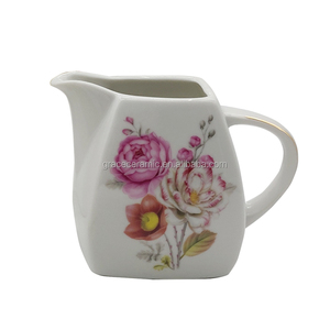 Service à thé de Style européen, 17 pièces, Vintage, en porcelaine, peinte à la main, forme carrée, <span class=keywords><strong>Royal</strong></span> - Product Image 2