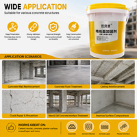 Adhésif acrylique liquide Bunkerway pour le renforcement et l'étanchéité des sols en ciment et la base de surface en béton