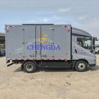 82/100/132 kWh 2025 Nouveau 415km 3-5 tonnes 4*2 BYD T5 Ev Pure Electric Van Box Cargo Truck 4*2 New Energy Trucks à vendre