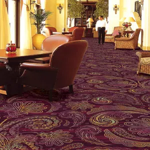 High Quality Exported Graceful Commercial Used Axminster Hotel Carpet