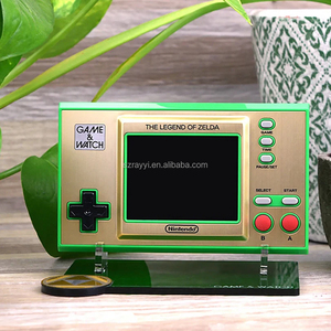 RAY YI Acrylic Display Stand for Nintendo Game <strong>Watch</strong>/Zelda Bros Famicom Style Rose Colored Gaming Special Edition - Product Image 4