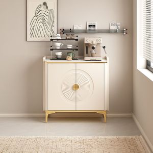 <strong>Sideboard</strong> Integrated Wall-Mounted Light Luxury Rock Slab Home Wine Cabinet Living Room Storage Cabinet Entryway Storage Cabinet - Product Image 6