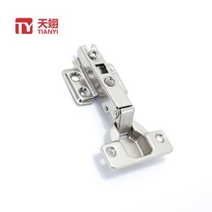 TIANYI Vente en gros de portes de meubles de chambre et de cuisine en acier laminé à froid, design industriel, réglables en 3D, à fermeture amortie et hydraulique - Product Image 1