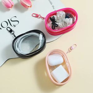 PVC Transparent Protective Doll Storage Bag Keychains Dust Proof Pouch Keychain Purse <b>Small</b> <b>Blind</b> Bag Keychains for Gifts - Product Image 2