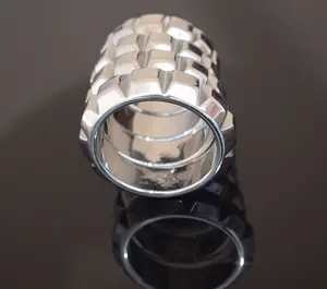 FRRK-30 स्टेनलेस स्टील मुर्गा अंगूठी अलक चमक बीडीएसएम सेक्स खिलौना लिंग अंगूठी रहने हार्ड डिक सर्कल के लिए बढ़ाना उसे