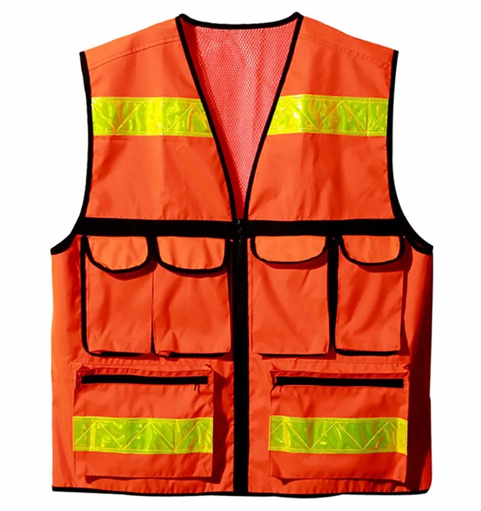 Reflecting Stripes Safety Vests in High Quality Fabric / Custom High Quality Safety Reflecting Vests/kids reflective safety vest
