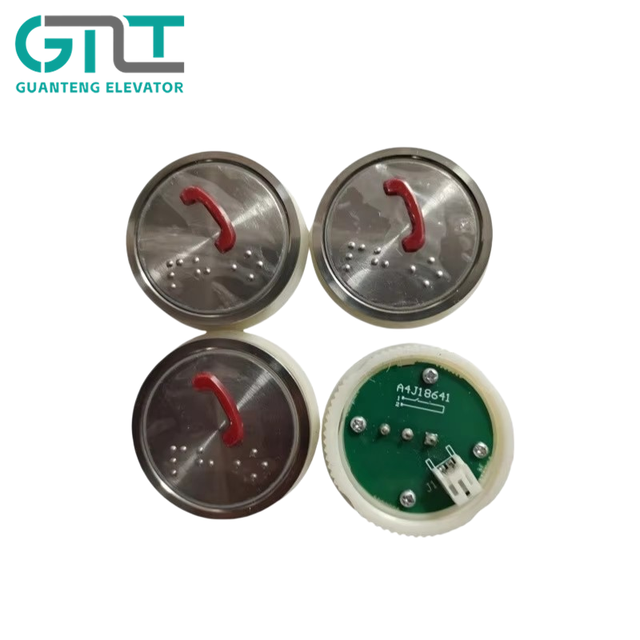Shenlong Elevator Universal Call Button A4N18639 Modern LED Light Floor Push Button Yongda SJEC Lift Wear Spare Parts PCB