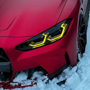 Faros delanteros G22 versión de doble color para <span class=keywords><strong>BMW</strong></span> 4 Series G23 G26 M4 G82 425 <span class=keywords><strong>430</strong></span> actualización faros delanteros láser luces delanteras Amarillo Blanco DRL - Product Image 3