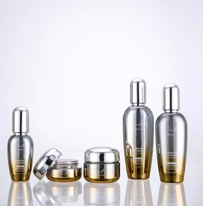 Flacon distributeur de maquillage en verre transparent de 40ml à 120ml flacon pulvérisateur de fond de teint liquide avec fermeture compte-gouttes - Product Image 2