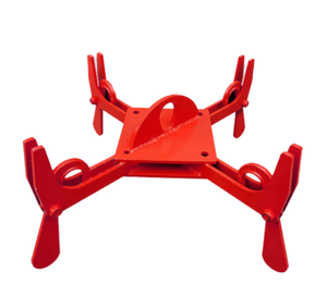 Best-selling Heavy Duty Automatic Release <b>Hook</b>, Ton Bag Cross Lifting Forged Steel for Logistics Unloading - Product Image 1