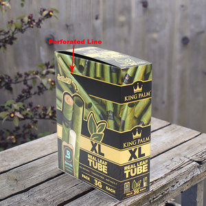 Caja de exhibición de cartón personalizada para conos de cigarros, lista para exhibir en estanterías, con insertos, para tubos, preimpresa, de papel, tipo rollo, para venta minorista - Product Image 1