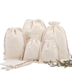 Hot Sale Eco- Friendly Organic Cotton <b>Bags</b> Canvas Jewelry Pouches <b>Bag</b> <b>Storage</b> <b>Clothes</b> Shoes Dust Pouch Candle <b>Storage</b> <b>Bag</b> - Product Image 1