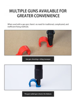 Collier de serrage pour conduit fabriqué en Chine, pince à selle 20 mm et 16 mm, fil PVC/PPR, finition polie d'un côté, pince pour tuyau