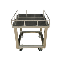Service de cuisine d'hôtel Table de travail solide en acier inoxydable Table de travail de cuisine de banc