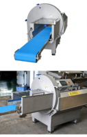 Nouvelle machine à trancher la viande électrique automatique commerciale pour bacon, jambon, steak et bœuf avec acier inoxydable 304 220V