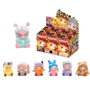 WAKUKU Plush Party Series Blind Box Figurine en peluche mignonne à collectionner Poupée <span class=keywords><strong>de</strong></span> présentation Cadeau Polyester Unisexe Tous âges - Product Image 1