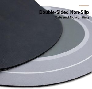 Microfiber Solid Pattern Fast Drying Bath Mat Household Items Water Absorbing Soft Diatomite Mat for Bath Room - Product Image 3