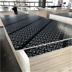 滑り止め5プライフルユーカリコアブラックフィルム面合板フォーム中国木材工場