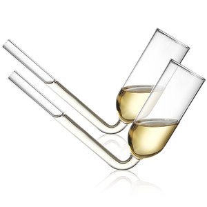 Verres à Champagne à consommation rapide, verres à Champagne en forme de tulipe, tasse à paille, tasse à whisky, tasse en verre - Product Image 5