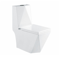 Sanitaires modernes en céramique pour salle de bain wc cuvette de toilette en porcelaine toilette une pièce